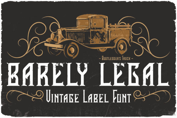 Barely Legal: A Font for Bold Editorial Personality