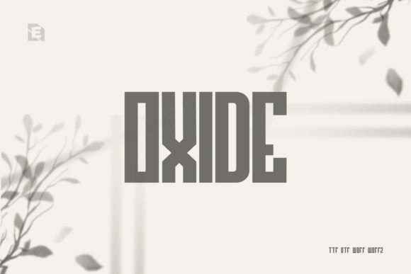 Boost Your Brand with Oxide: A Versatile Display Font
