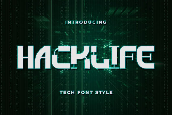 Boost Your Campaigns with Hacklife, the Futuristic Display Font