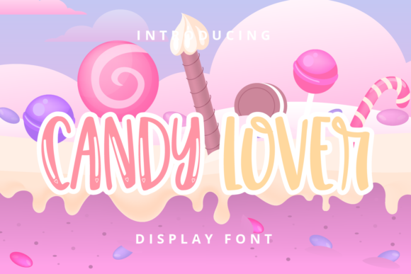 Candy Lover: A Charming Display Font for Creative Campaigns