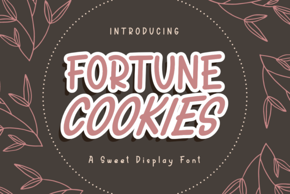 Cookies Fortune: A Casual Display Font for Creative Projects