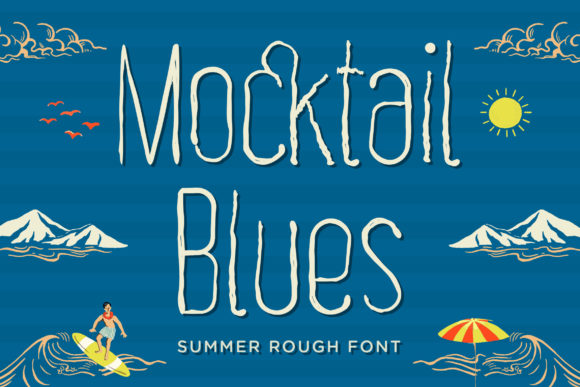 Enhance Your Brand with Mocktail Blues Font