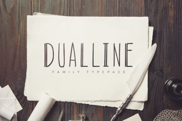 Enhance Your Campaigns with DualLine: A Modern Display Font