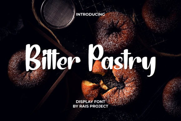 Exploring Bitter Pastry: A Trendy Display Font for Creative Projects
