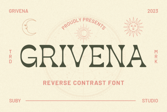 Grivena: The Retro Display Font for Your Next Big Campaign
