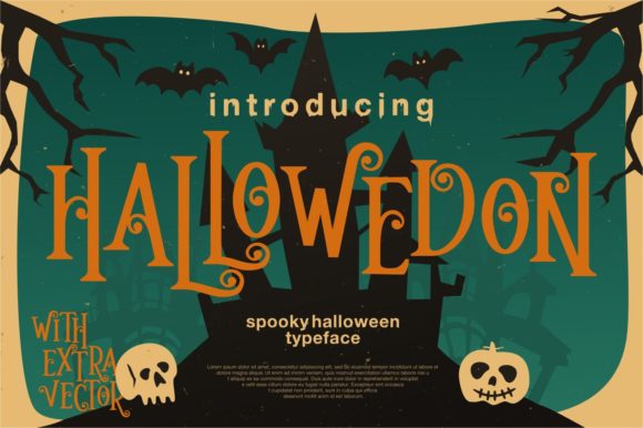Hallowedon: The Perfect Spooky Font for Creators