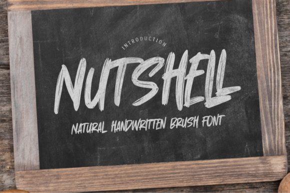 Nutshell: A Display Typeface for Editorial Edge