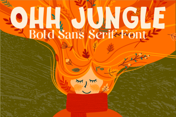 Ohh Jungle: A Playful Display Font for Editorial Design