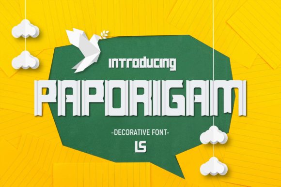 Paporigam: A Bold and Fun Display Font for Web Design