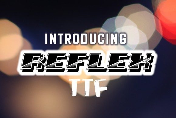 Reflex: A Sharp and Inspiring Display Font for Modern Web Design