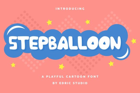 Stepballoon: A Playful and Chic Display Font for Web Design