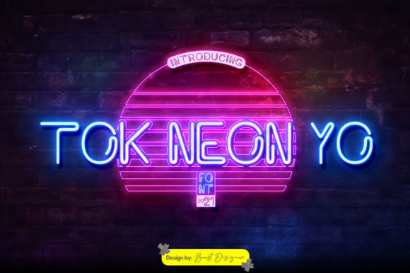 Tok Neon Yo Font: A Fun Boost for Your Brand Identity